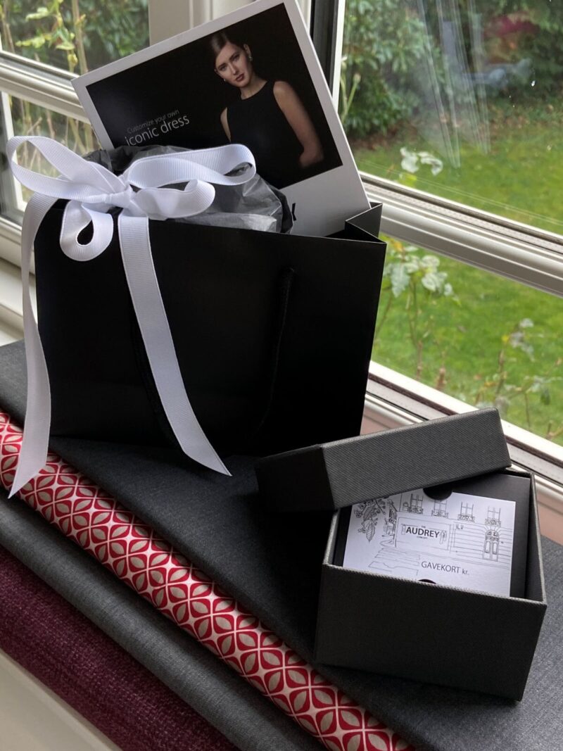 Gift Card in box and bag